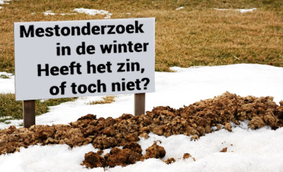 Je bekijkt nu Mestonderzoek in de winter